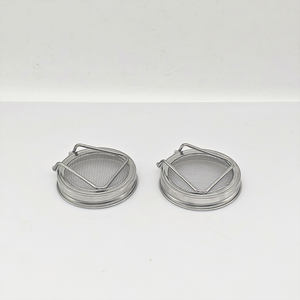 Tapa <span class=keywords><strong>de</strong></span> acero inoxidable <span class=keywords><strong>de</strong></span> grado alimenticio para germinación en tarros Mason, kit <span class=keywords><strong>de</strong></span> germinación <span class=keywords><strong>de</strong></span> semillas, juego <span class=keywords><strong>de</strong></span> tapas coladoras <span class=keywords><strong>de</strong></span> acero inoxidable - Product Image 2