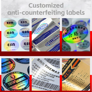 Dán ba chiều trong suốt Sticker tùy chỉnh logo không thấm nước ba chiều Sticker nhãn - Product Image 2