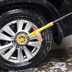 Cepillo de Limpieza para Auto con Rotación Automática, Juego de Herramientas de Limpieza con Espuma en Aerosol, Varilla 25039 - Product Image 2