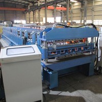 Máquina Perfiladora de Doble Capa para Láminas de Acero Trapezoidal Corrugado de Alta Calidad Directo de Fábrica