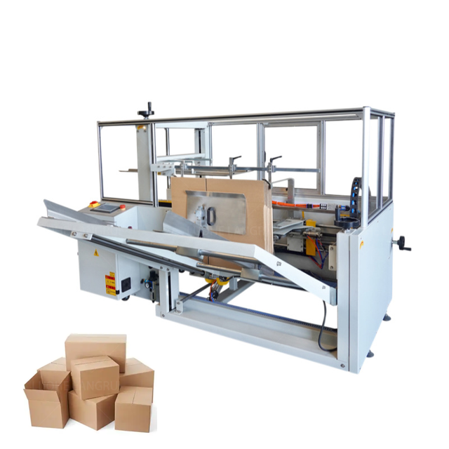 Economic model Carton box opening machine automatic bottom folding sealing case box unpacking machine case erector
