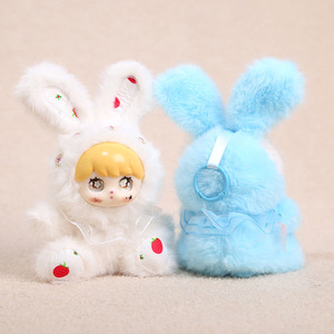 Nouveau Pendentif Lapin en Peluche Tendance avec Oreilles de Lapin, Figurine Réconfortante Rembourrée en Coton PP - Product Image 3