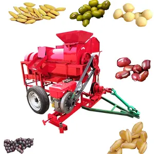 Máquina debulhadora de arroz com motor a gasolina preço de fábrica máquina debulhadora de milho sorgo