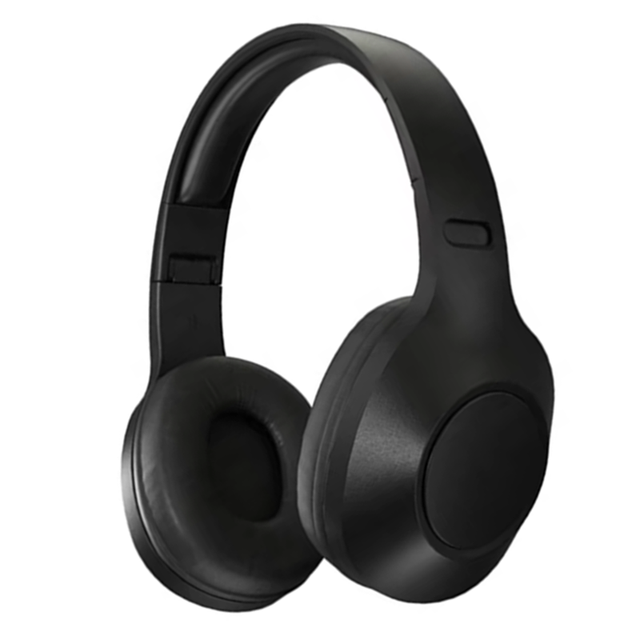 Foldable Wireless Headphones Deep Bass Stereo Sound on Ear Budget Private Mold Headset with Optional LED Light for Phones