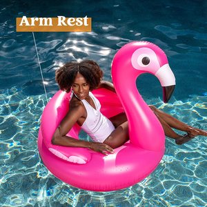 Phao Bơi Hình Kỳ Lân Và Hồng Hạc Phao Bơi Phao Bơi Hình Chim Hồng Hạc Bơm Hơi - Product Image 3