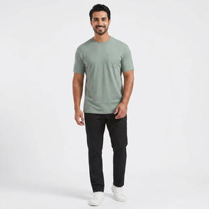 Camisetas de Hombre de Peso Pesado de 220 g/m², Talla Grande, 100 % Algodón, OEM, Personalizadas con Serigrafía, Ropa de Hombre de Talla Grande - Product Image 1