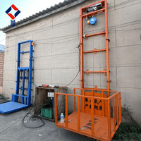 Plateforme élévatrice verticale pour marchandises, monte-charge d'entrepôt, équipement de manutention direct usine avec certification CE