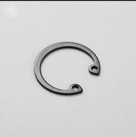 DIN 472 Sicherungsring, Innensicherungsring aus Kohlenstoffstahl für Bohrungen, industrielle Befestigungselemente