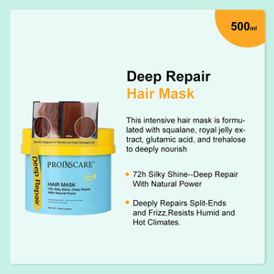 Masque capillaire professionnel de réparation en profondeur de marque privée traitement pour <span class=keywords><strong>cheveux</strong></span> permanentés et teints abîmés - Product Image 5