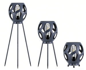 Ensemble <span class=keywords><strong>de</strong></span> lampes solaires multifonctionnelles pour l'extérieur, <span class=keywords><strong>lampe</strong></span> <span class=keywords><strong>de</strong></span> table au sol, <span class=keywords><strong>lampe</strong></span> <span class=keywords><strong>de</strong></span> <span class=keywords><strong>jardin</strong></span> en métal, projection d'ombres, décoration <span class=keywords><strong>de</strong></span> pelouse et <span class=keywords><strong>de</strong></span> chemin - Product Image 1