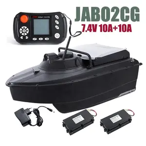 무료 배송 JABO2CG 7.4V 리튬 플라스틱 ABS 선체 장거리 원격 제어 미끼 낚시 물고기 찾기 RC 베이트보트 GPS 소나