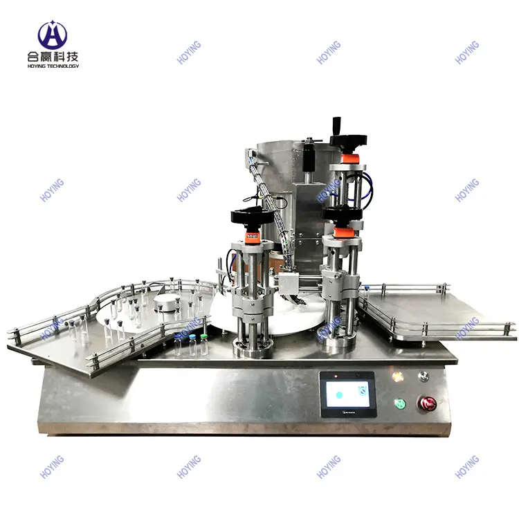 1-100ml small liquid, detection liquid, essential oil automatic filling and capping machine