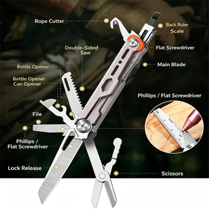 <span class=keywords><strong>Outil</strong></span> <span class=keywords><strong>multifonction</strong></span> pliable portable pour l'extérieur, <span class=keywords><strong>outil</strong></span> multifonctionnel d'urgence pour voiture, <span class=keywords><strong>outil</strong></span> multifonctionnel d'urgence pour le camping - Product Image 3