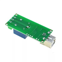 Módulo de Relé USB de 1 Canal y 5V, Conexión HID Plug and Play, Interruptor Inteligente para PC, Sin Necesidad de Controlador, para Encendido/Apagado Controlado por Computadora con Windows