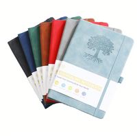 Bloc-notes de poche personnalisé avec logo A5, agenda en cuir, carnet de notes personnalisé avec bande élastique, journal relié rigide, carnet de planification