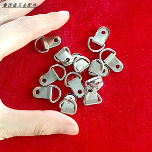 Stainless Steel Picture Frame D Shape Hooks Rectangle Metal <b>Hangers</b> For Wall Or Door Mounting 1058 Sturdy Design - Product Image 2