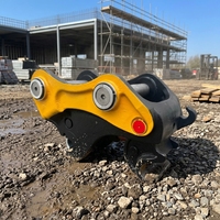 Attache rapide hydraulique pour excavatrice, engin de construction, coupleur et connecteur hydraulique mécanique à attache rapide