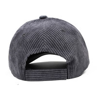 Venta al por mayor de estilo Polo Clásico deportivo informal liso 6 paneles estructurado ajustable personalizado bordado EE. UU. gorra de béisbol de pana sombrero