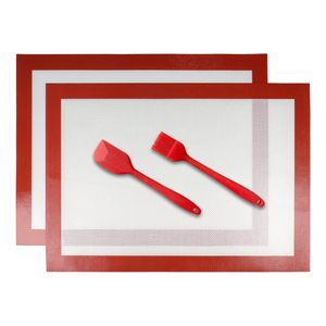 Tapis de cuisson en silicone réutilisable, tapis de cuisson antiadhésif, tapis en silicone de qualité alimentaire pour la cuisson - Product Image 4