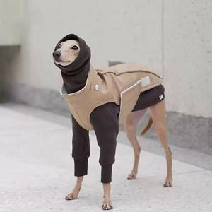 थोक बिक्री कुत्ते के कपड़े पानी प्रतिरोधी पालतू पशु वर्षाकोट शीतकालीन जैकेट विंडप्रूफ कुत्ते के लिए हल्के जैकेट गर्म बनियान - Product Image 1