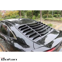 Persienne de fenêtre arrière de pare-chocs de voiture en acier inoxydable de Style moderne pour HONDA CIVIC Sedan 2016-2022