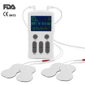 Double Canal Dizaines Unité Rechargeable Dizaines Machine pour le Soulagement De La Douleur Masseur Tens - Product Image 2