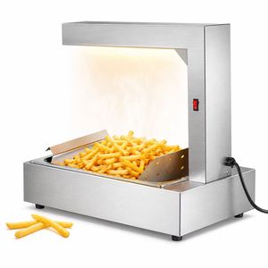 Pemanas Kentang Goreng Stainless Steel Komersial untuk Meja, Kontrol Suhu Otomatis, Hemat Energi A++ - Product Image 1