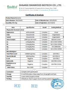 Additifs alimentaires Néotame 1kg 99% Édulcorants Poudre Néotame - Product Image 2