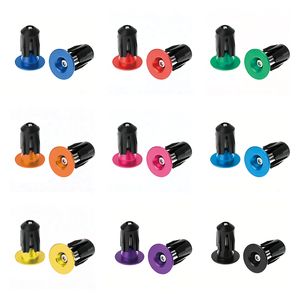 Colorful Aluminium Alloy Bike <strong>Bar</strong> Grip <strong>Plug</strong> Bicycle Handlebars <strong>End</strong> <strong>Plugs</strong> for Mountain Road Bike - Product Image 4