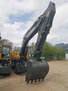 Nueva Excavadora de Ruedas Hyundai 210W-9T 2025 con Motor Cummins, Sistema Hidráulico Kawasaki, 21 Toneladas, EURO 2, 1 Año de Garantía, Rodamientos de Engranajes en Stock - Product Image 5