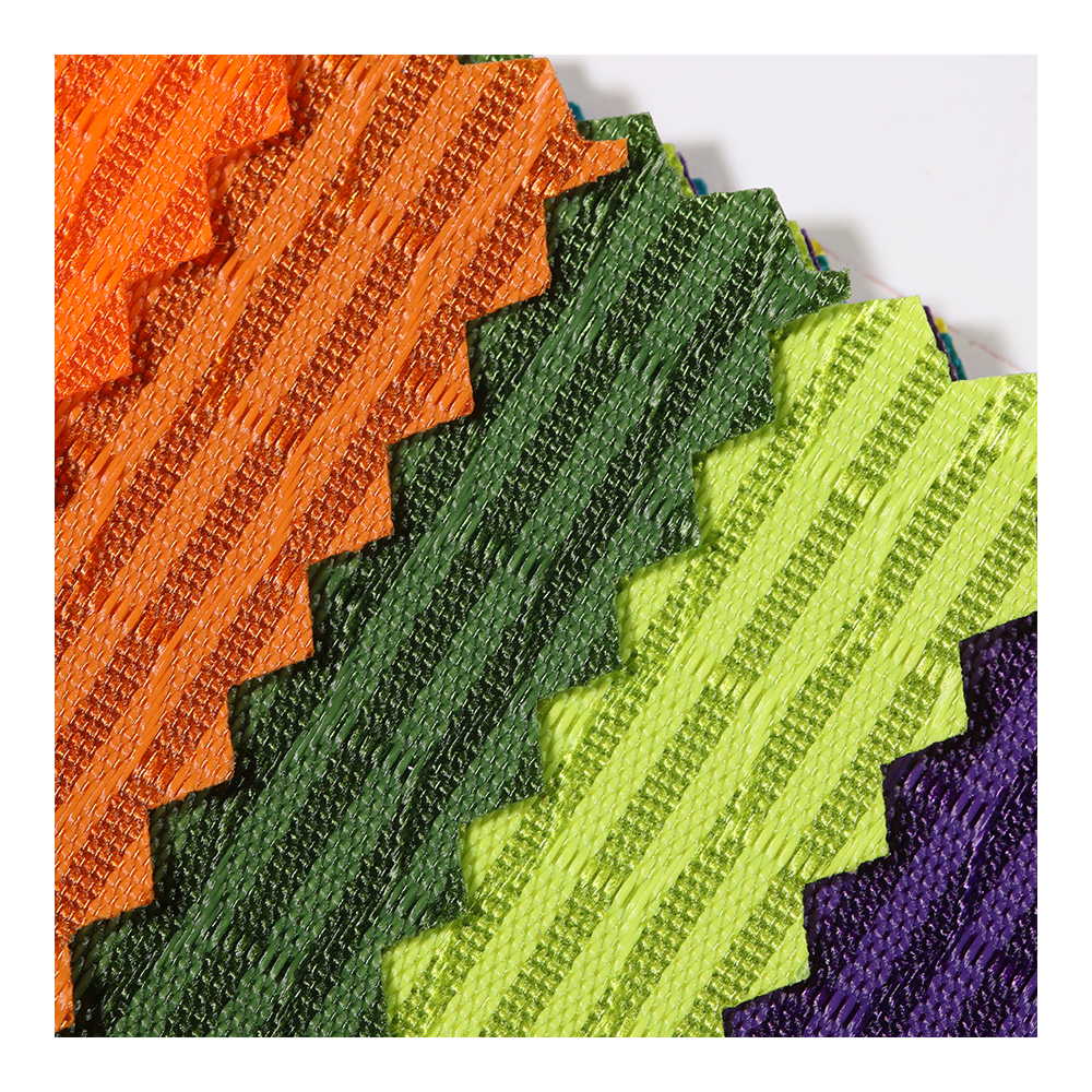 Waterproof 420D Bicolor Honeycomb Grid Nylon Fabric