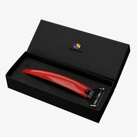 Scatola Regalo Magnetica Personalizzata a Forma di Libro, Confezione Natalizia di Lusso in Cartone Rigido con Logo