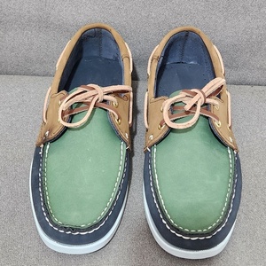 Mocassins et <span class=keywords><strong>chaussures</strong></span> <span class=keywords><strong>bateau</strong></span> pour hommes en cuir nubuck, résistants à l'usure, à plateforme, décontractés, mode, confort pieds nus, coupe basse, OEM ODM - Product Image 2