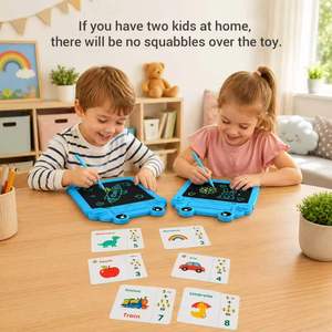 Tablette d'écriture LCD pour enfants <span class=keywords><strong>de</strong></span> 2 à 7 ans, tableau <span class=keywords><strong>de</strong></span> mots à reconnaître, jouet éducatif pour garçons et filles, bloc-notes parlant - Product Image 6