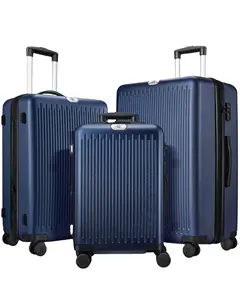 Travel Suitcase 3 piece trolley Luggage set Luggage Factory wholesale Pc unisex carry-on large capacity luggage with wheels