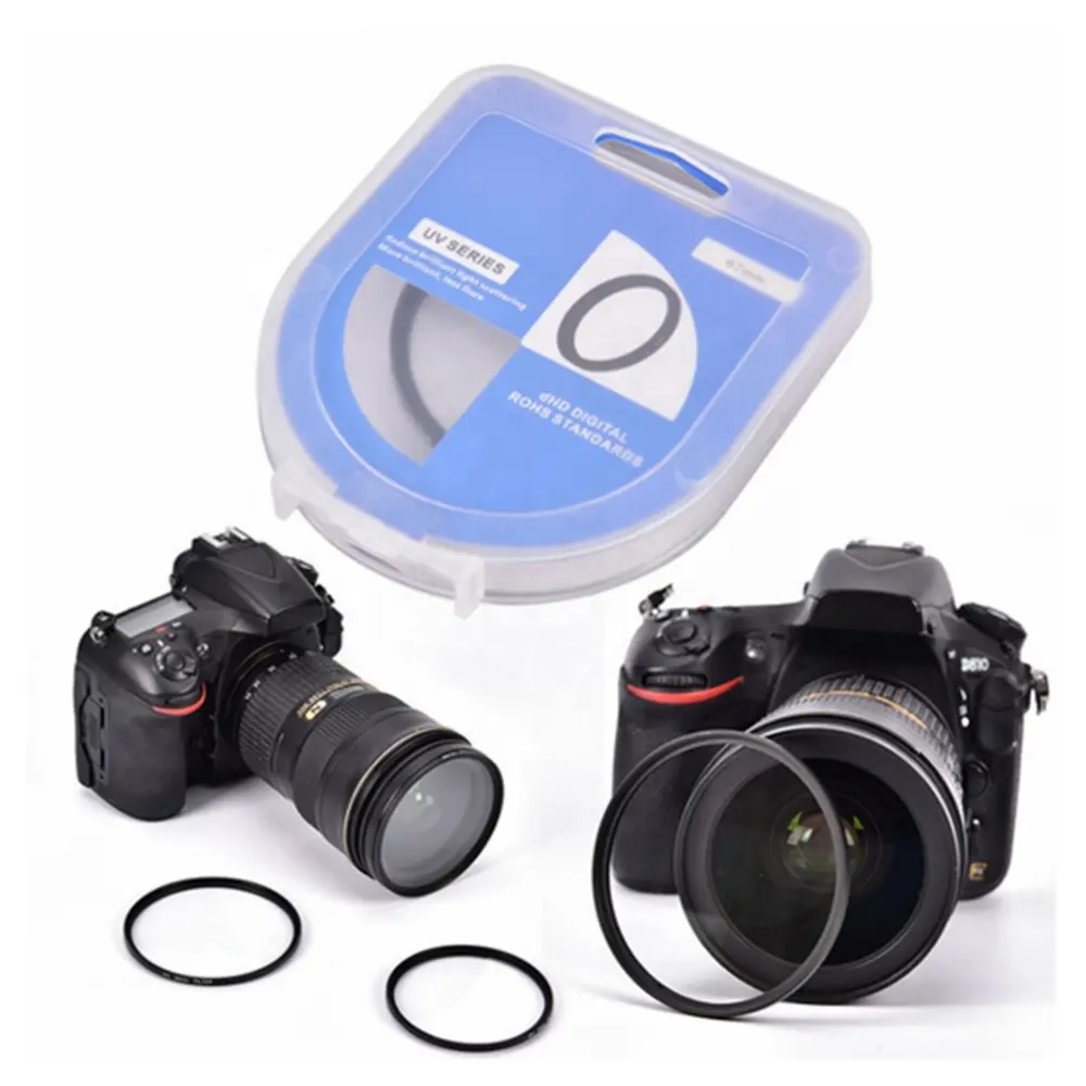 Gratis Pengiriman Slim Lensa Kamera UV Filter 25-82Mm Ultra Violet Sinar UV Filter Lensa Pelindung untuk Canon Nikon Sony Sigma Kamera Pentax