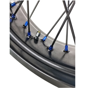 Ruedas Supermoto MIANA de Alta Calidad de 17 Pulgadas, Sin Cámara, Anodizadas, para Motocicletas <span class=keywords><strong>EXC</strong></span> SXF, Aleación de Aluminio, Certificación DOT - Product Image 3
