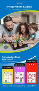 Nouveau <span class=keywords><strong>jeu</strong></span> <span class=keywords><strong>de</strong></span> labyrinthe laser pour enfants, jouet éducatif STEM, raisonnement spatial, pensée logique, <span class=keywords><strong>jeu</strong></span> <span class=keywords><strong>de</strong></span> société interactif parent-enfant - Product Image 6