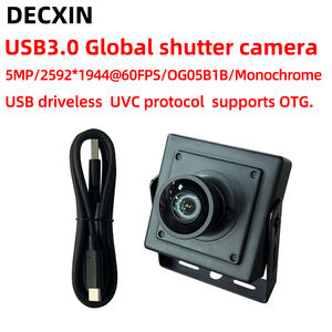 Módulo de Câmera Monocromática OG05B1B com Obturador Global de 5MP USB 3.0 Suporta Disparador Externo Visão de Máquina/Inspeção Industrial - Product Image 2