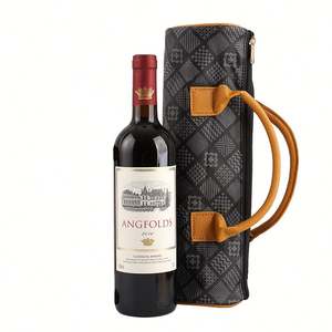 Caja de Regalo para Vino de Lujo, Elegante y Personalizada, Bolsas de Cuero PU para Transportar Botellas de Vino y Whisky, Precio Competitivo - Product Image 4