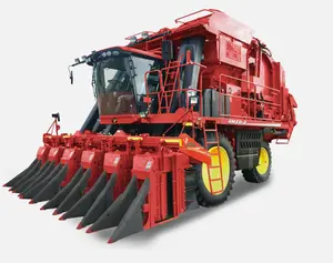 6 Rows Cotton Picker And Baler Fast Working Speed Cotton Picking Machine With Baler