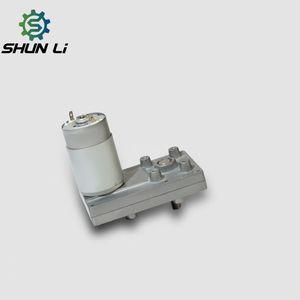 Shunli Custom Dc Micro Gear Motor 32Rpm 65RPM 12V 24V Con Ratio 1:640 6N. M Con un cortacésped - Product Image 2