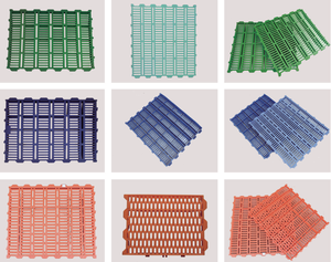 Domuz çiftliği ekipmanları çok renkli farklı boyutları stilleri çift kiriş için plastik çıtalı zemin domuz keçi koyun hayvan - Product Image 2