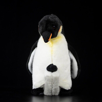 Peluche personnalisée de pingouin simulé, jouet en peluche d'animal marin, poupée mignonne pour aquarium, parc à thème polaire, boutique, usine, personnalisation OEM ODM
