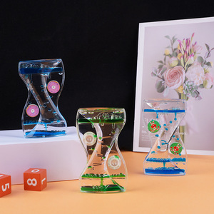 Xoay quay cối xay gió thân thiện với môi nhựa thư giãn cảm giác chuyển động chất lỏng bong bóng hẹn giờ đồng hồ cát đồ chơi cho chứng tự kỷ lo lắng - Product Image 2