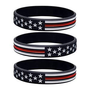 Bracelets en caoutchouc promotionnels avec logo en relief, bracelets en silicone, bracelets en silicone, bracelets en silicone personnalisés, imprimante UV - Product Image 3