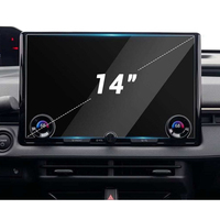 Untuk Toyota BZ Woodland 14In Navigasi 9H Kaca Tempered 2026 C-HR Aksesori BZ4X Touring Film Pelindung Layar Anti Gores