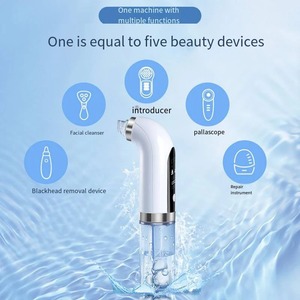 Rechargeable <b>Pore</b> Vacuum <b>Cleaner</b> Deep Cleansing Nose Face Acne Pimple Treatment Battery Powered Blackhead Suction Skin Care Tool - Product Image 6