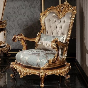 Meubles de salon canapé en cuir véritable rouge royal, meubles de canapé en cuir de luxe de salon - Product Image 3