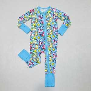 Ruidian - Pijama <span class=keywords><strong>de</strong></span> Bambú para Bebé, Personalizado, al por Mayor, Precio Competitivo, con Cierre, No Aburrido, Unisex, con Estampado Infantil - Product Image 4